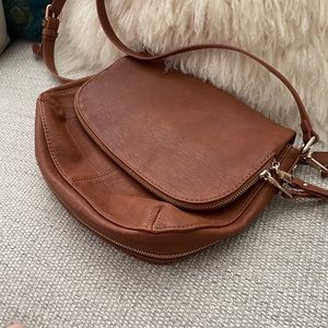 Vegan leather crossbody